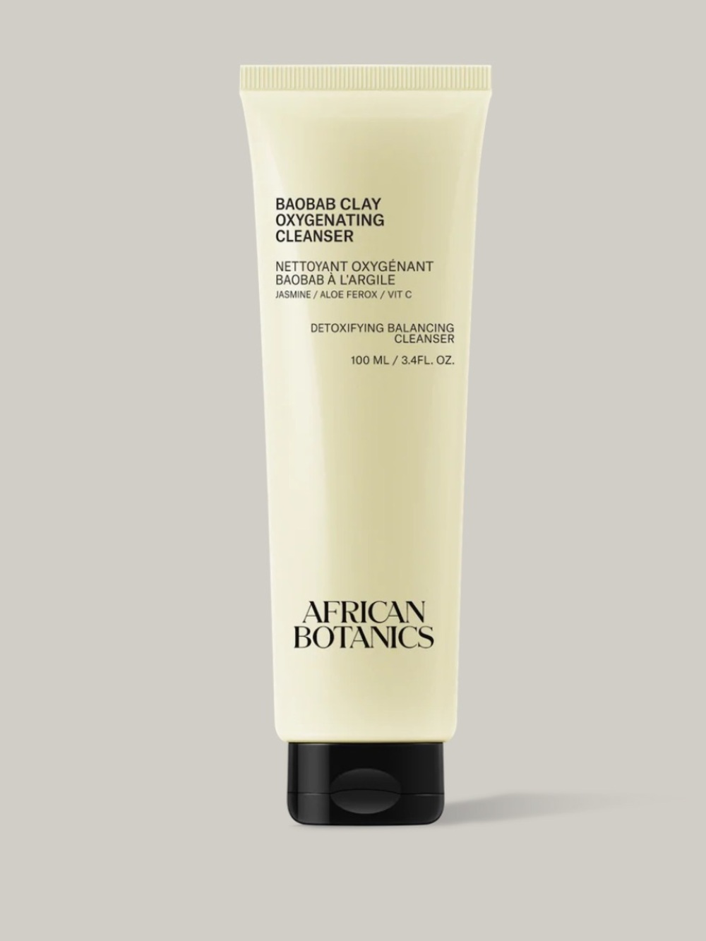 African Botanics Baobab Clay Oxygenating Cleanser — Cream